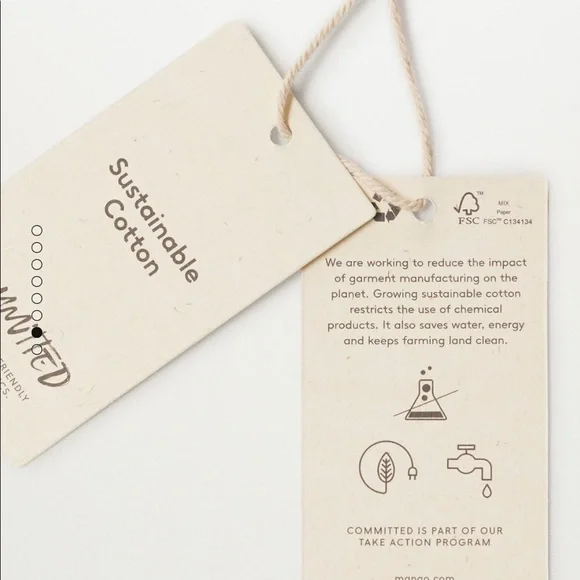 NWT- Mango-  Broderie Anglaise Dress - Picture 5 of 7